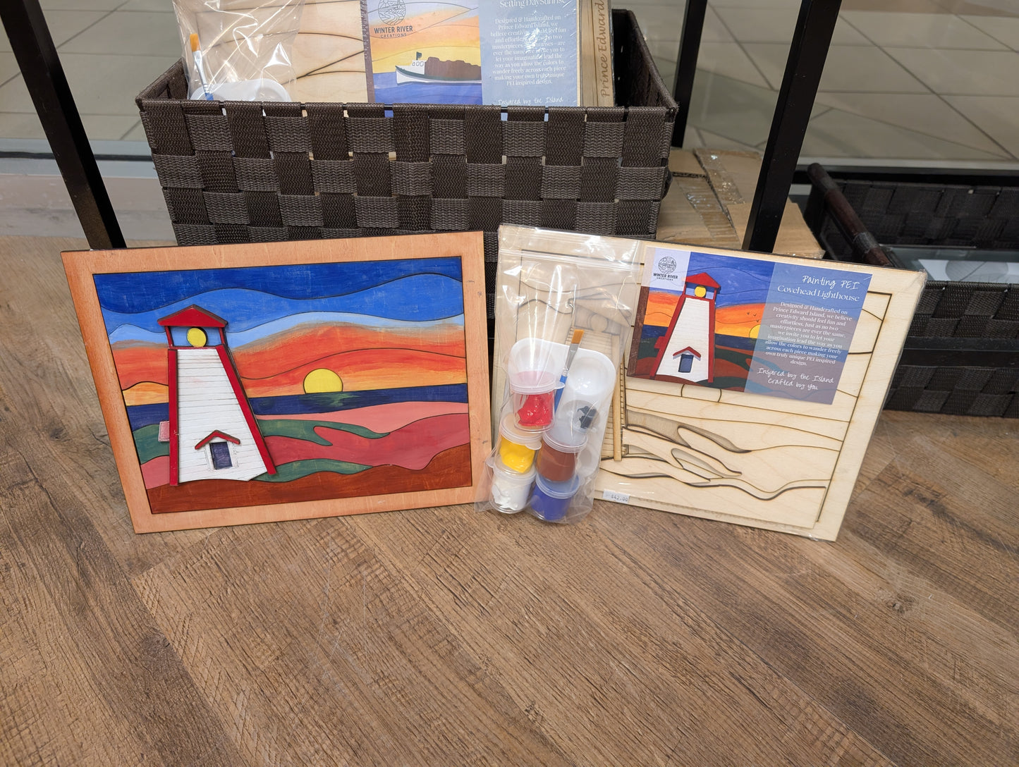 Painting PEI Art Kit "Covehead Lighthouse"