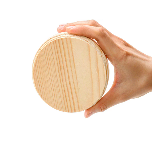 Round Wooden Plaque 4" (DIY)