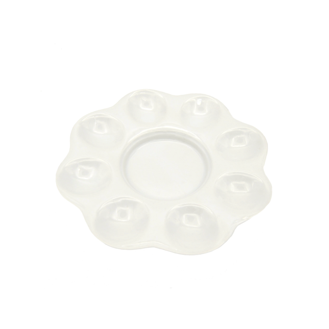 Ceramic Palette 8-Wells 7.5"