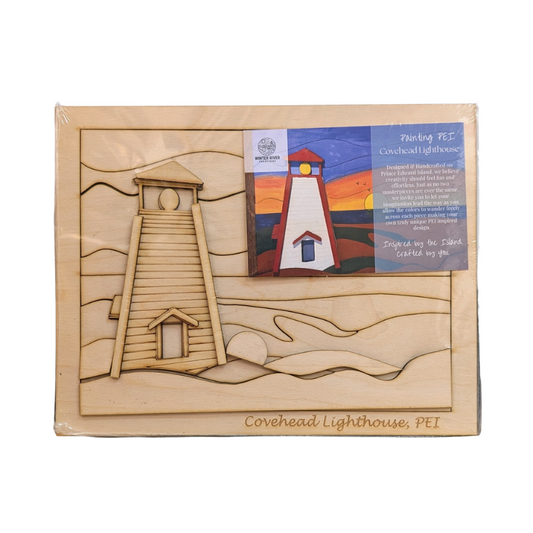 Painting PEI Art Kit "Covehead Lighthouse"