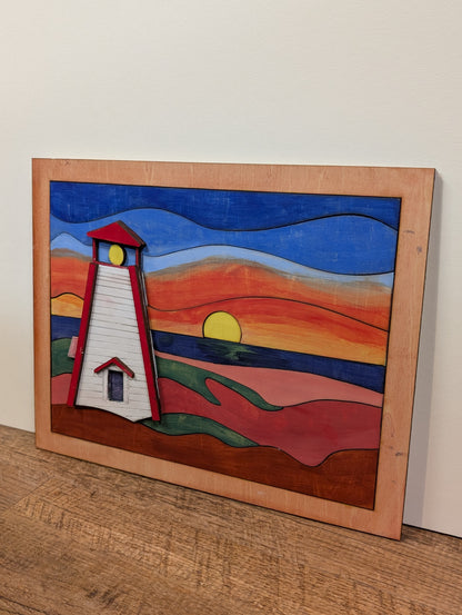Painting PEI Art Kit "Covehead Lighthouse"