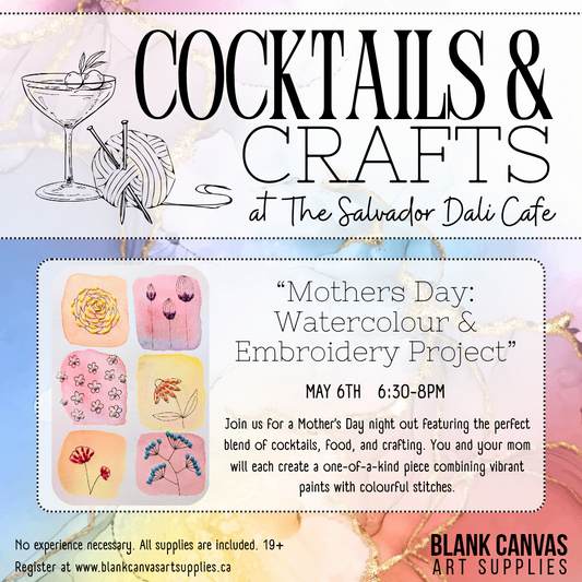 Cocktails & Crafts: Mother's Day May 6th 6:30-8pm
