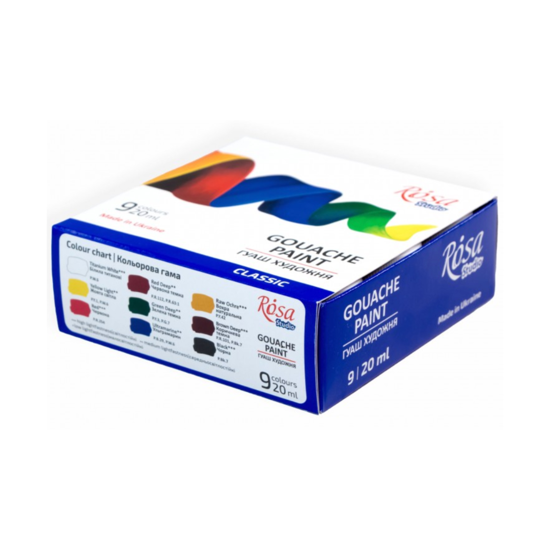 Rosa Studio Gouache Sets
