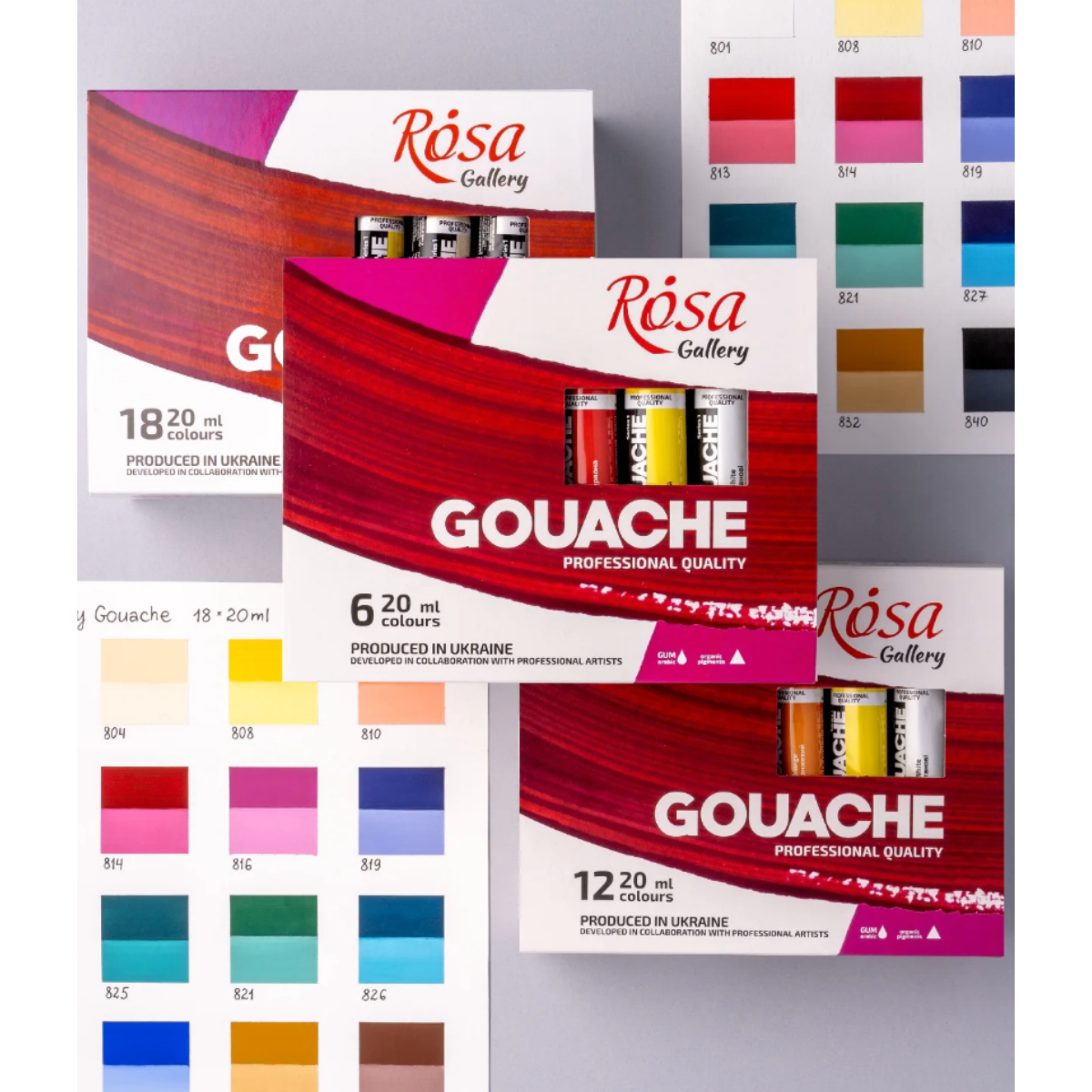 Rosa Gallery Gouache Sets