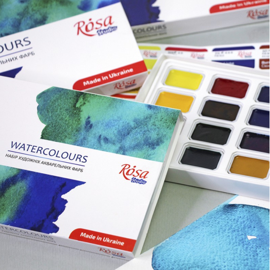Rosa Studio Watercolour Pan Sets