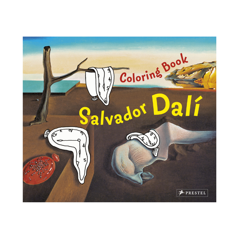 Salvador Dali: Colouring Book For Kids
