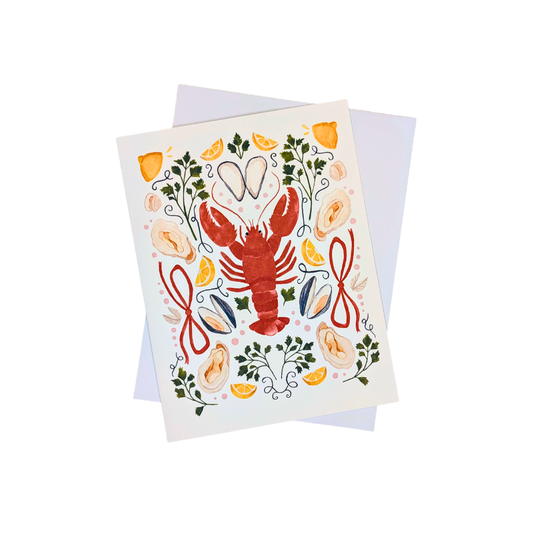 🇨🇦  "Seafood Sunday" Greeting Card