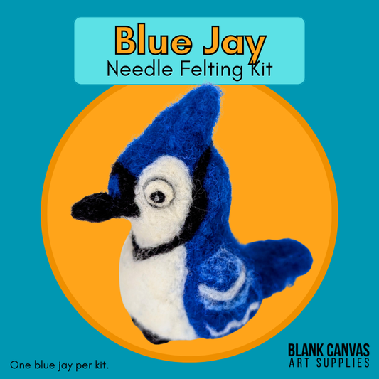 🇨🇦 BCAS Needle Felting Kit - Blue Jay