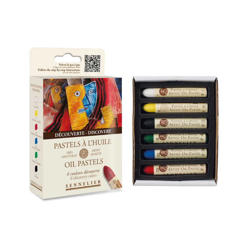 Sennelier Oil Pastel Sets of 6