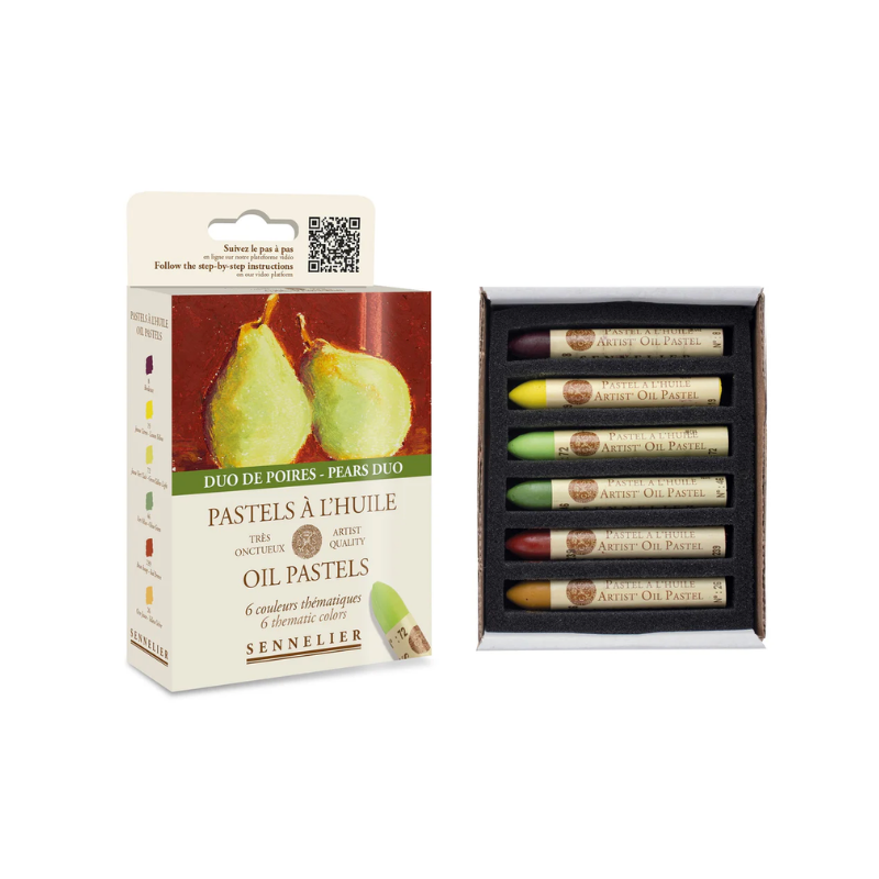 Sennelier Oil Pastel Sets of 6