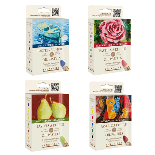Sennelier Oil Pastel Sets of 6