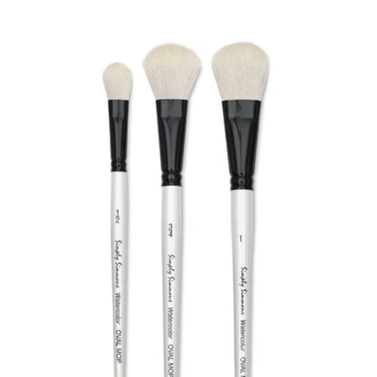 Simply Simmons Watercolour Goat Hair Oval Brush