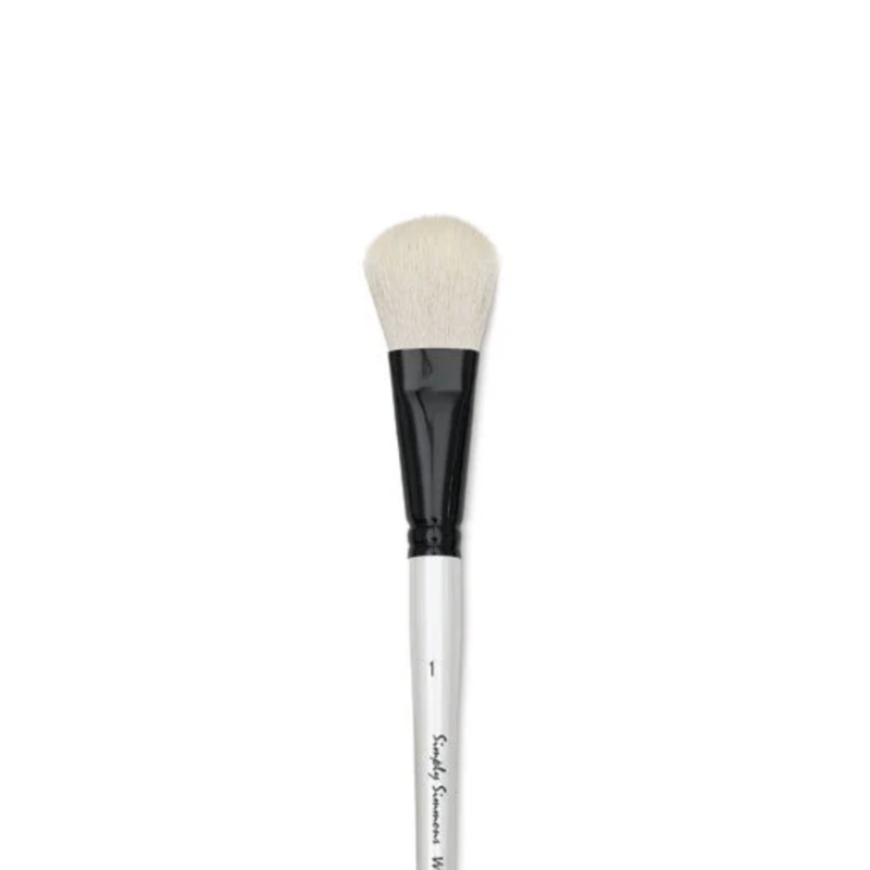 Simply Simmons Watercolour Goat Hair Oval Brush