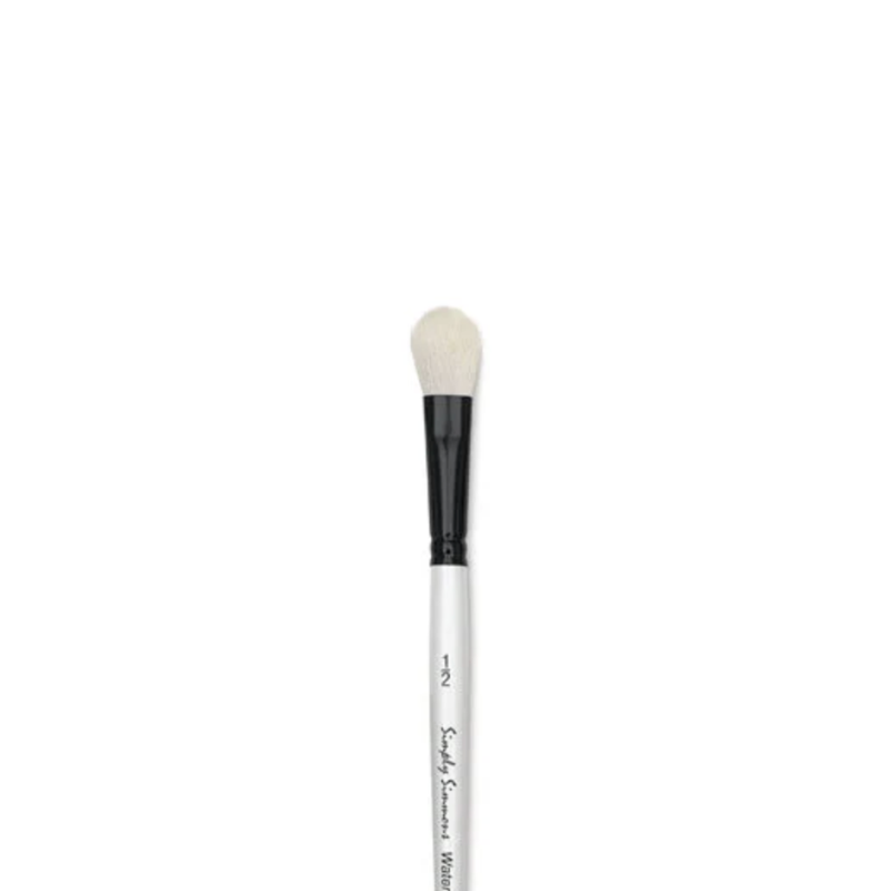 Simply Simmons Watercolour Goat Hair Oval Brush