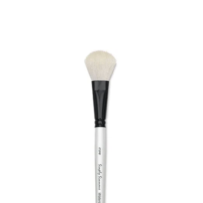 Simply Simmons Watercolour Goat Hair Oval Brush