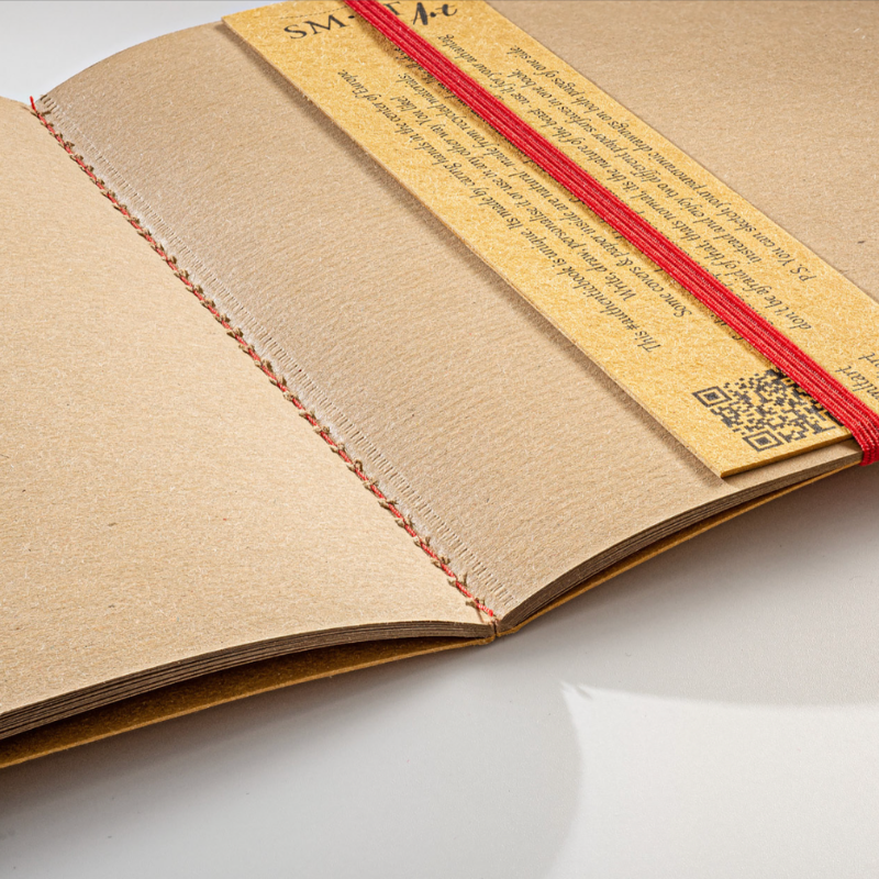 SMLT Stitched Sketch Album 9.6x7.3" (Kraft Paper)