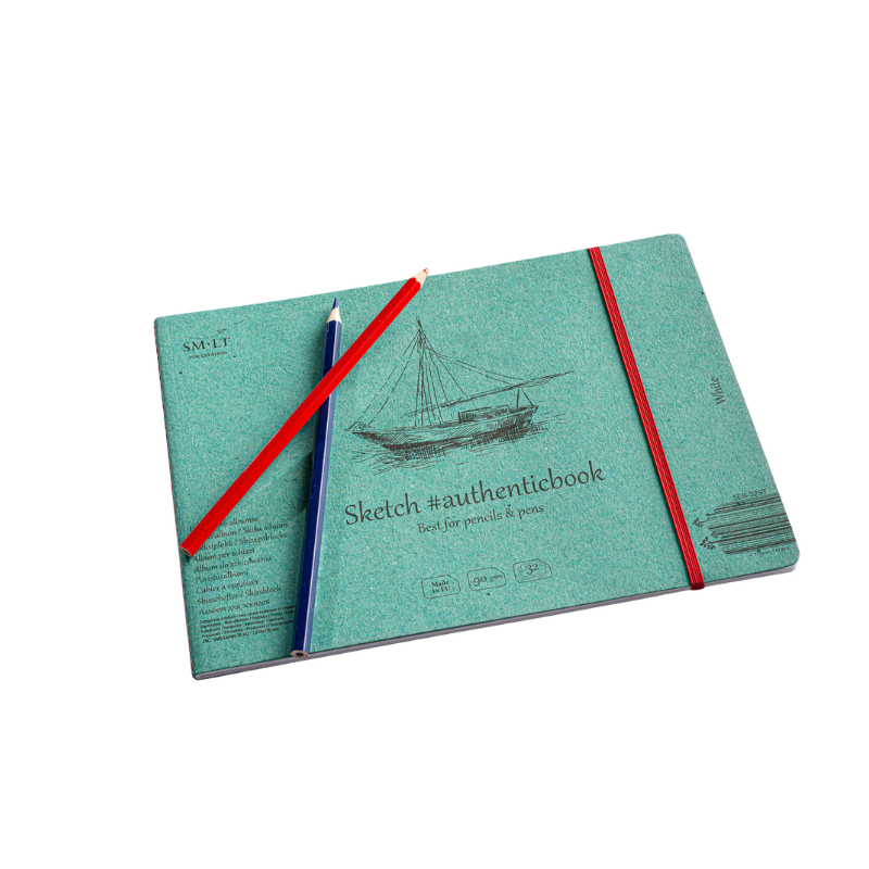 SMLT Stitched Sketch Album 9.6x7.3"