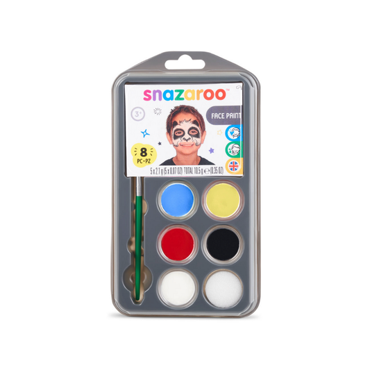 Snazaroo Face Paint 8-Piece Kit (Summer)