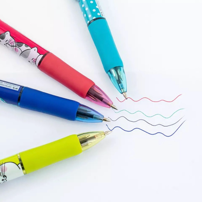 So Many Cats 4-Colour Retractable Ballpoint Pen 0.7mm