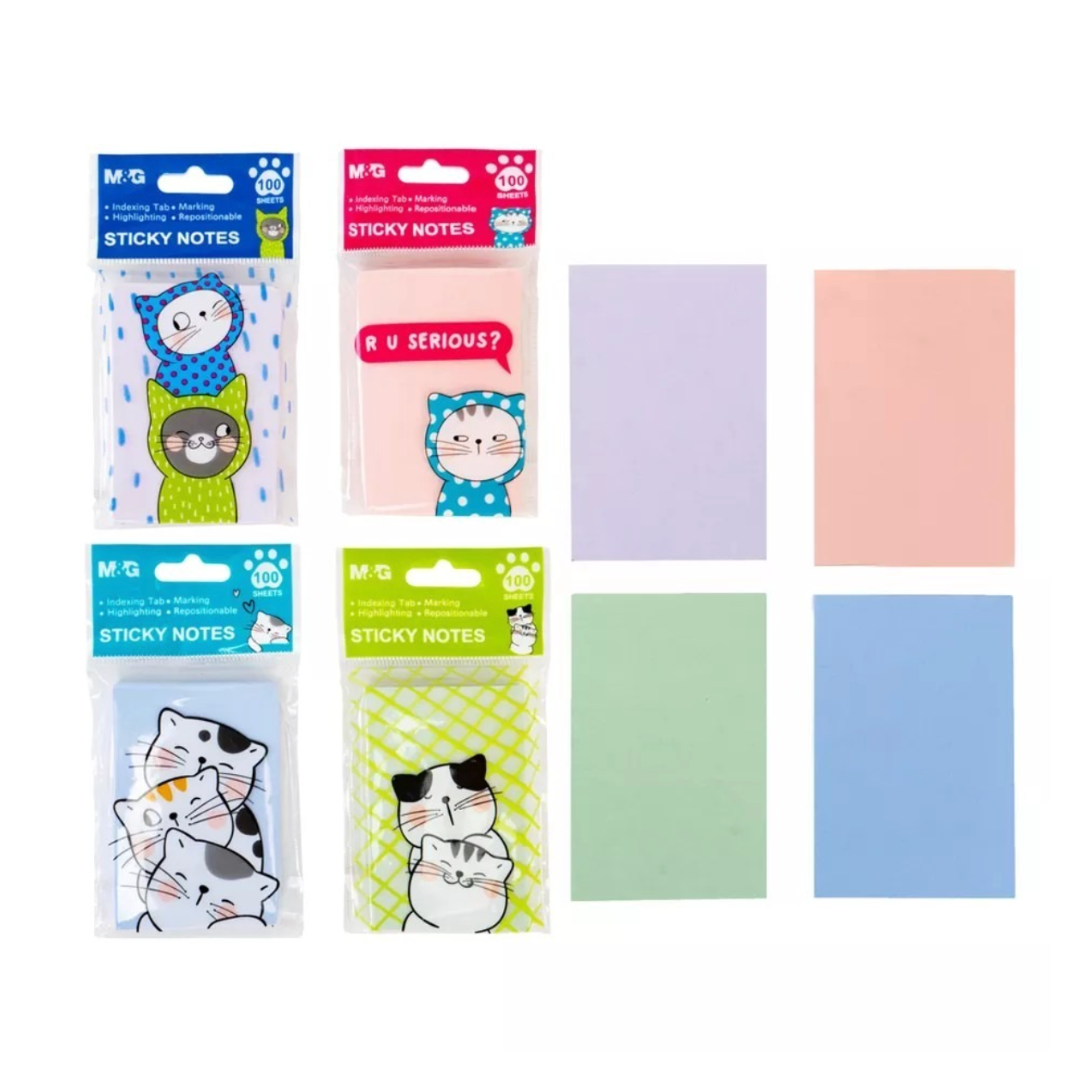 So Many Cats Sticky Notes 3x2"