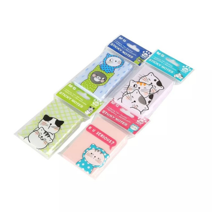 So Many Cats Sticky Notes 3x2"