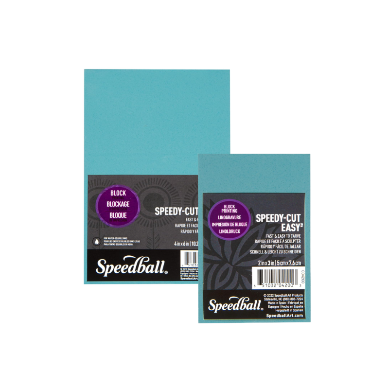Speedball Speedy-Cut Easy Blocks (Blue)