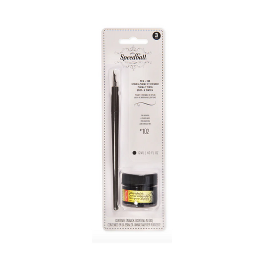 Speedball Pen & Ink Set (3 Piece)