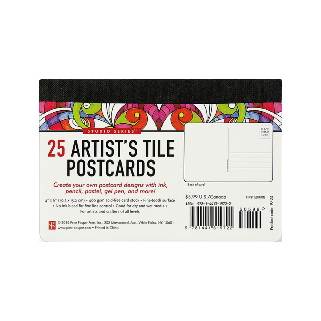 Studio Series Tile Postcards 4x6" (25 cards)