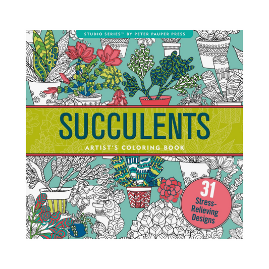 Colouring Book "Succulents"