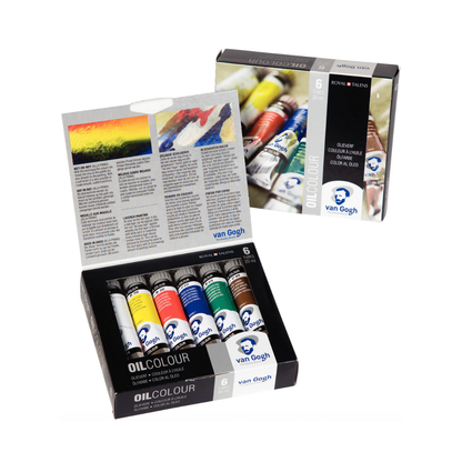 Van Gogh Oil Colour Starter Set of 6 Tubes (20ml)