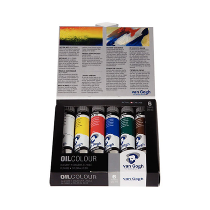 Van Gogh Oil Colour Starter Set of 6 Tubes (20ml)