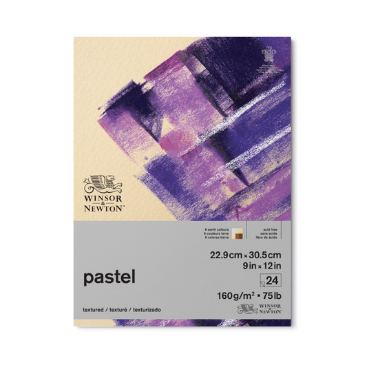 W&N Pastel Pad 9x12" 75lb 25 sheets - Earth Colours