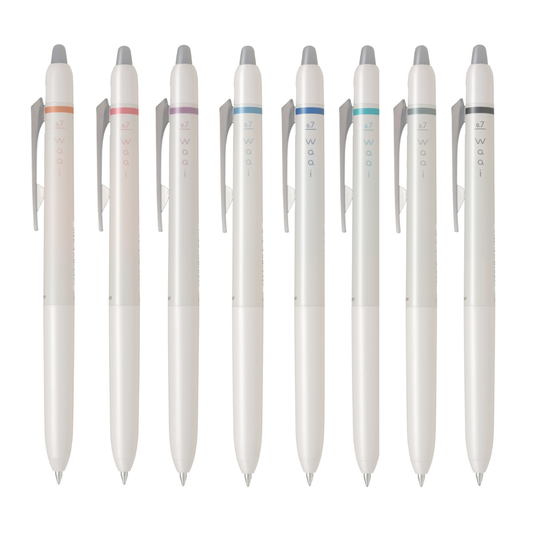 Frixion Waai Eraseable Ink Click Pens (0.7mm)