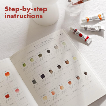 Watercolour Workbook: 10-Minute Beginner Botanicals