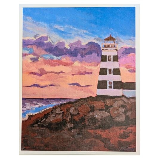 🇨🇦 "West Point Lighthouse" 8x10" Print by Jenn Jennings