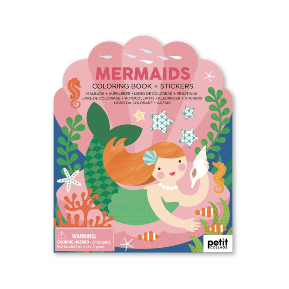 Mermaids: Colouring Book with 100 Stickers