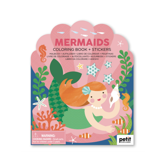 Mermaids: Colouring Book with 100 Stickers