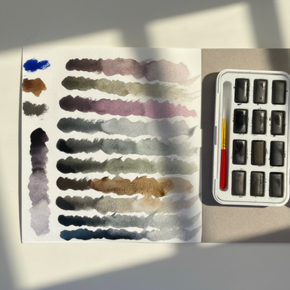 Nobel Arts Watersoluble Tinted Graphite Set of 12