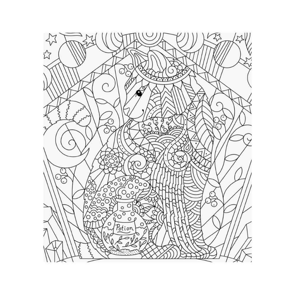 Colouring Book "Witchcraft & Wonder"