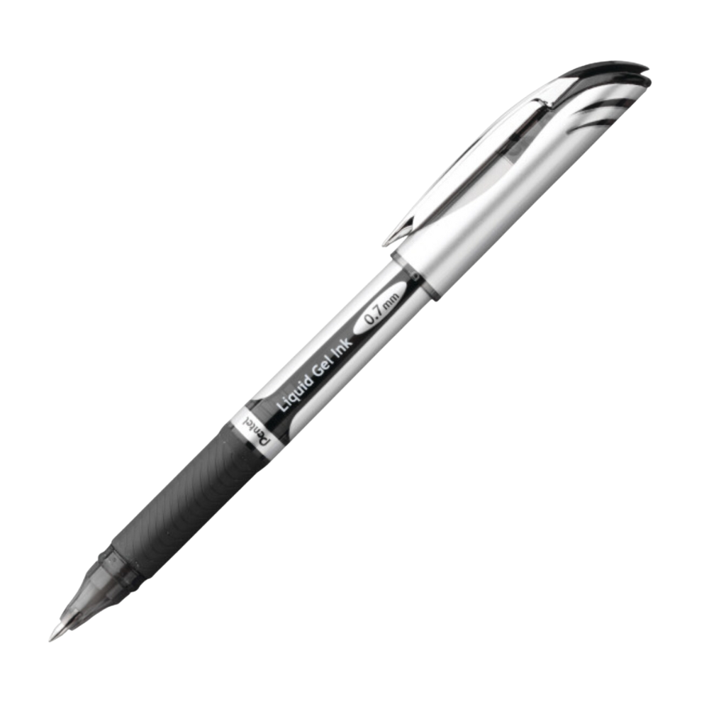 Pentel EnerGel Liquid Gel Pen (0.7mm) Metal Tip