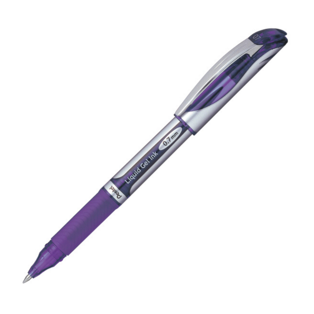 Pentel EnerGel Liquid Gel Pen (0.7mm) Metal Tip