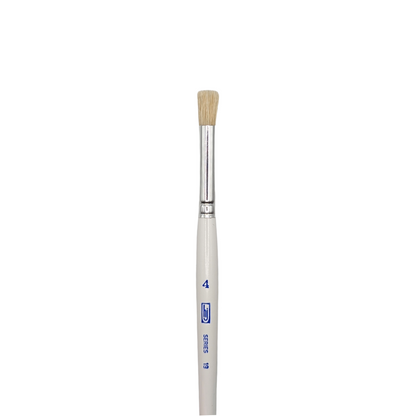 HJ Series 19 Stencil Brush Short Handle